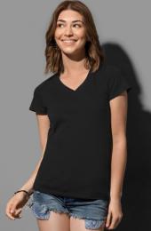 Dámské tričko Janet Organic V-neck - Výprodej